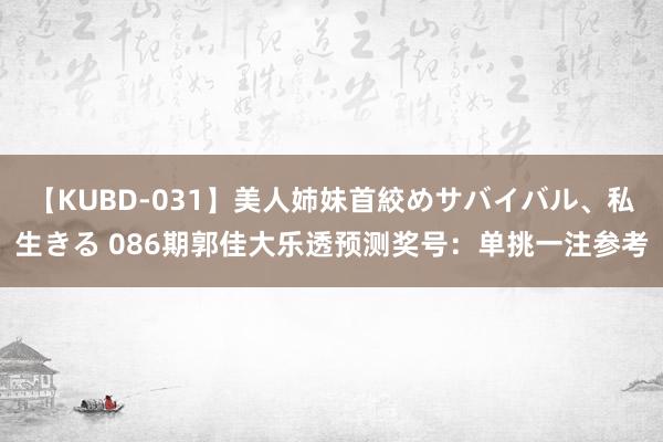 【KUBD-031】美人姉妹首絞めサバイバル、私生きる 086期郭佳大乐透预测奖号：单挑一注参考