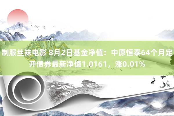 制服丝袜电影 8月2日基金净值：中原恒泰64个月定开债券最新净值1.0161，涨0.01%