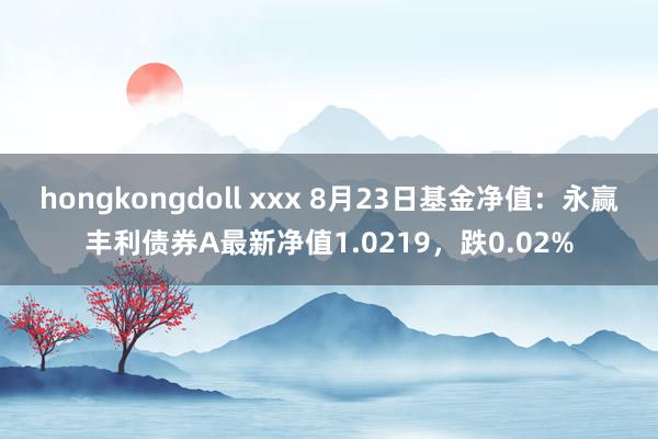 hongkongdoll xxx 8月23日基金净值：永赢丰利债券A最新净值1.0219，跌0.02%